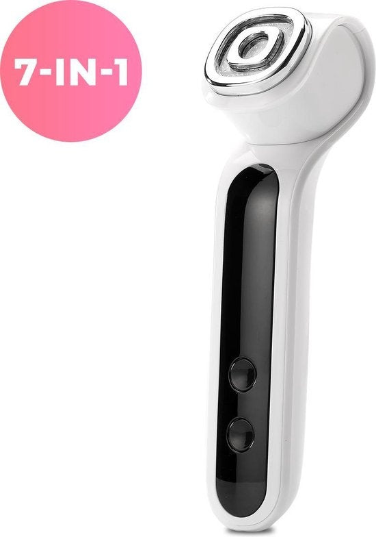 8719326825021 - TheBeautyWay Skin Rejuvenator - 7 Stufen - Kabellos - Facelift Gerät - Facelift Geräte Damen - Facelift Gerät - Hautpflege - USB aufladbar - Gesichtsreinigung - Reduzieren Sie Akne Linien Falten und Müdigkeit