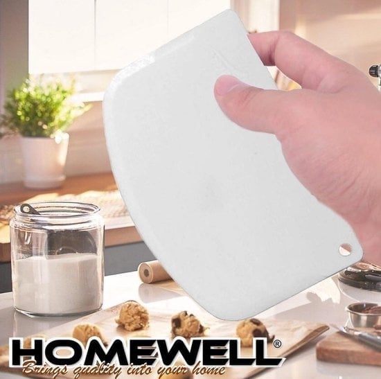 8719327275887 - Homewell® Teigschaber & Teigschaber Kunststoff - Teigschaber - Fondantschaber - Tortenschaber - Tortenschaber