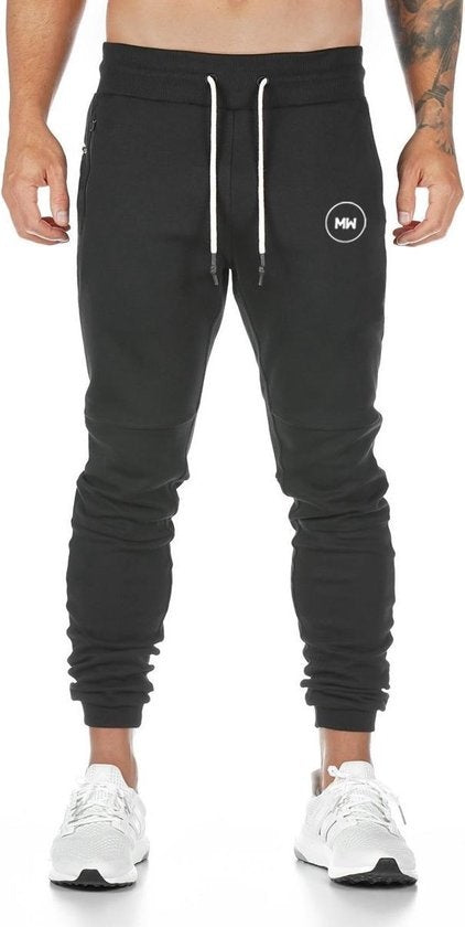 8719327339343 - MW¬Æ - Trainingsbroek Heren - Joggingbroek Heren - Lange Sportbroek - Broek met Zakken - Maat S