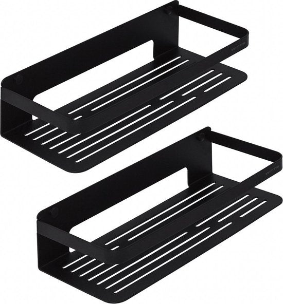 8719327413906 - Dusche Rack - 2 PiecesLayer - Dusche Rack ohne Bohrer - Dusche Rack hängend - Dusche Rack - Stainlessj 8719327413906 - Dusche Rack - 2 PiecesLayer - Dusche Rack ohne Bohrer - Dusche Rack hängend - Dusche Rack - Stainlessj