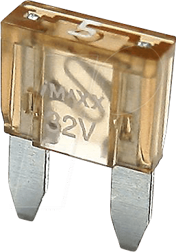 8719392000063 - F7005 - KFZ-Sicherung miniOTO 5 A beige