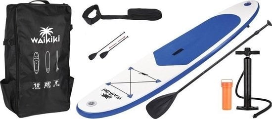 8719407050502 - Sup Board Anfänger 305 cm - 6-teiliges Set - Blau Weiß