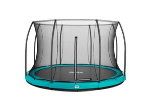 8719425454108 - Salta Trampoline - Comfort Edition Ground - rund - Ø396cm - Schutzrand Grün