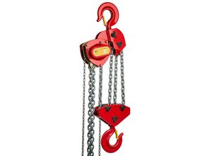 8719482015472 - Delta Hoisting Delta Rot Premium Stirnradkettenzug mit Überlastschutz Tragkraft 100t Länge 30m