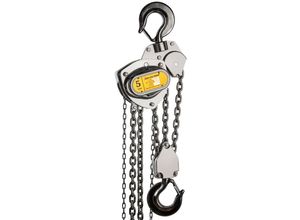 8719482023194 - Delta Hoisting DELTA INOX Edelstahl Stirnradkettenzug mit Edelstahl Last- und Handkette Tragkraft 50t Hubhöhe 6m