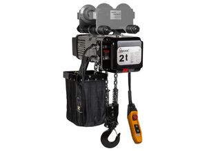 8719482026515 - Delta Hoisting DELTA Elektrischer Kettenzug DTY mit Handfahrwerk - 400V - Tragkraft 20t Hubhöhe 10m 2 Geschwindigkeiten 2-Strang 8719482026515 - Delta Hoisting DELTA Elektrischer Kettenzug DTY mit Handfahrwerk - 400V - Tragkraft 20t Hubhöhe 10m 2 Geschwindigkeiten 2-Strang