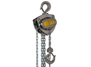 8719482036798 - Delta Hoisting DELTA INOX Edelstahl Stirnradkettenzug mit Edelstahl Last- und Handkette Tragkraft 10t Hubhöhe 10m