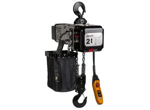 8719482243653 - Delta Hoisting DELTA Elektrischer Kettenzug DTS – 400V - Tragkraft 20t Hubhöhe 6m 2 Geschwindigkeiten 2 Kettenstränge