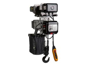 8719482252853 - Delta Hoisting DELTA Elektrischer Kettenzug mit elektrischem Fahrwerk DTD - 400V - Tragkraft 20t Hubhöhe 6m 2 Geschwindigkeiten 2 Strang