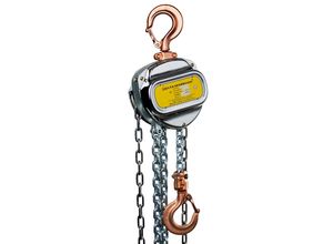 8719482253355 - Delta Hoisting Delta Sparkless Funkenarmer Stirnradkettenzug ATEX Zone 1 Tragkraft 125t Länge 100m