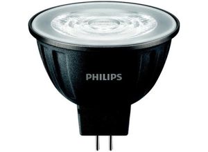 8719514307520 - PHILIPS LED-Reflektorlampe GU53 MR16 75W F 36° 2700K ewws 621lm dimmbar DC Ø50x455mm MASLEDSPOTLVD75-50W927MR1636 - weiß