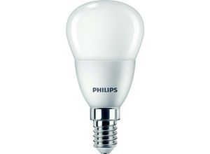 8719514312647 - LED-Tropfenlampe E14 P45 5W f 2700K ewws 470lm mt P45- ac Ø45x88mm 220-240V COREPROLUSTREND5-40WE14827P45 - weiß - Philips