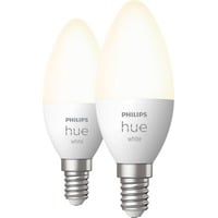 8719514320628 - Philips By Signify - philips hue white E14 led lampe doppelpack dimmbar WARMWEIßES licht steuerbar via app kompatibel mit amazon alexa (echo ech