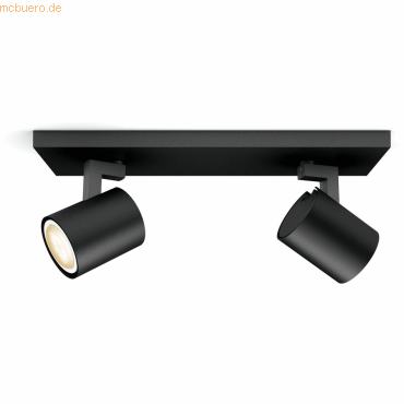 8719514338166 - Hue White ambiance Runner - Rampenlicht - LED-Spot-Glühbirne x 2 - GU10 - gesamt 10 W (Entsprechung 100 W) - Klasse G