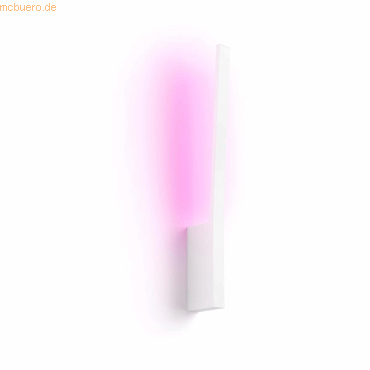 8719514343443 - Hue LED-Wandstrahler 871951434344300 Hue White & Col Amb Liane Wandleuchte weiß 900lm LED fest eingebaut 122 W