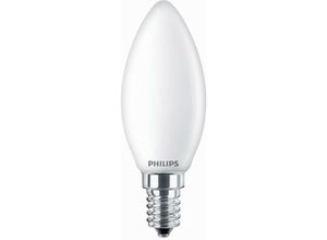 8719514346796 - LED-Kerzenlampe fm E14 B3 22W e 2700K ewws 250lm Filamentlampe B35 mt ac COREPROLEDCANDLEND22-25WB35E1 - weiß - Philips