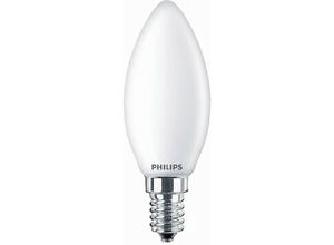 8719514347502 - 65W olive Led Glühbirne E14 Sockel 2700K 806 Lumen INCACAN60G2 - Philips