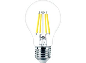 8719514354814 - LED-Lampe fm E27 A60 34W d 2700K ewws 470lm Filamentlampe kl dimmbar ac MASVLELEDBULBD34-40WE27927A60 - weiß - Philips