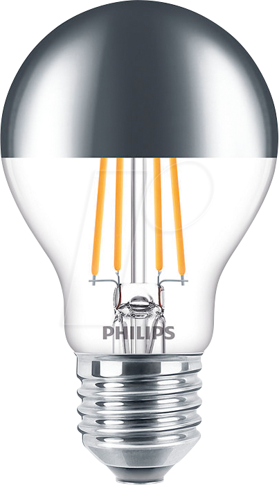 8719514361225 - PHI 36122500 - LED-Lampe E27 72 W 650 lm 2700 K Spiegelkopf Filament