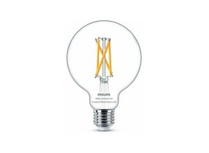 8719514372184 - Smart led Leuchtmittel Tunable White Clear G95 E27 Globeform 7 w Leuchtmittel - Philips