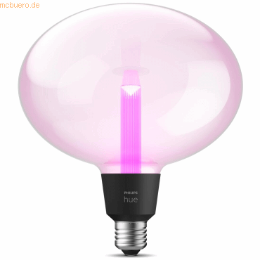 8719514419278 - Hue - LED light bulb - shape elliptical - E27 - 65 W - 16 million colours - 2000-6500 K