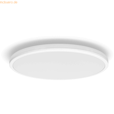 8719514431942 - Led Deckenleuchte Ozziet in Weiß 18W 2000lm 4000K - white - Philips