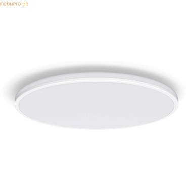 8719514431980 - Led Deckenleuchte Ozziet in Weiß 22W 2300lm 2700K - white - Philips