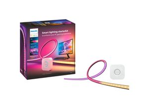 8719514434639 - Hue Starter Kit - Play Farbverlauf-Lichtstreifen für pc - 24 27 LED-Streifen - Philips