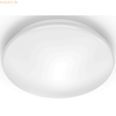 8719514443853 - Led Deckenleuchte Moire in Weiß 17W 1700lm - Weiß - Philips