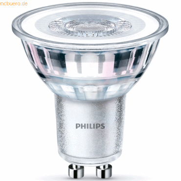 8719514452480 - Philips LED classic Lampe 50W GU10 Kaltweiß 390lm Silber 2er P