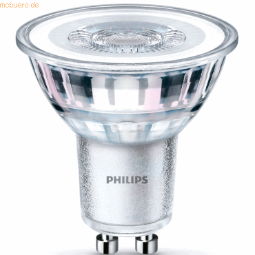 8719514455016 - Philips LED classic Lampe 35W GU10 Warmweiß 255lm Silber 3er P