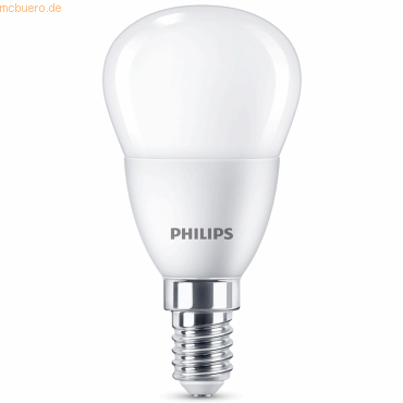 8719514459496 - Philips LED classic Lampe 40W E14 Tropfe Warmw 470lm matt 3erP