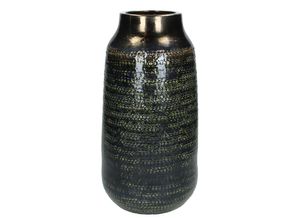 8719533086635 - Vase CERAMIC (DH 18x36 cm) DH 18x36 cm grün Blumenvase Blumengefäß