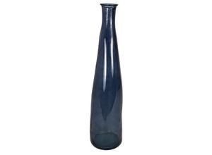 8719533109778 - Vase RECYCLED (DH 18x80 cm) DH 18x80 cm blau Blumenvase Blumengefäß