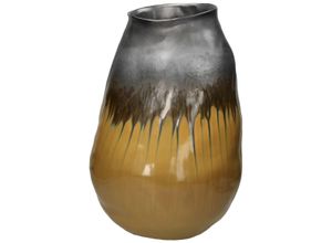 8719533141402 - Vase (LBH 3450x3350x49 cm) LBH 3450x3350x49 cm gelb Blumenvase Blumengefäß