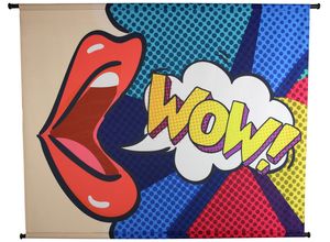 8719533154853 - Textiles Wandbild WOW (BH 146x110 cm)