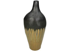 8719533166795 - Vase (DH 16x37 cm) DH 16x37 cm grün Blumenvase Blumengefäß