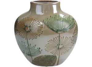 8719533214014 - Vase DANDELION (LBH 23x12x24 cm) LBH 23x12x24 cm braun Blumenvase Blumengefäß