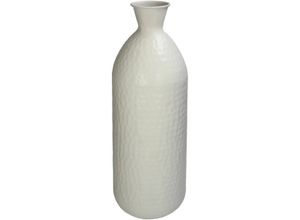 8719533285007 - Vase IRON (DH 18x49 cm) DH 18x49 cm beige Blumenvase Blumengefäß