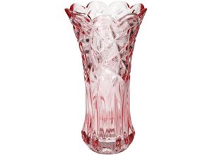 8719533384182 - Vase NOSTALGIE pink (BHT 1250x24x1250 cm) BHT 1250x24x1250 cm pink Blumenvase Blumengefäß