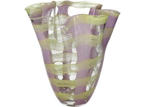 8719533385769 - Vase HAYLEY gelb (BHT 21x2450x21 cm) BHT 21x2450x21 cm gelb Blumenvase Blumengefäß