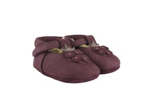 8719549346433 - Donsje - Krabbelschuhe CARLIE - RASPBERRY gefüttert in berry red Gr15 16