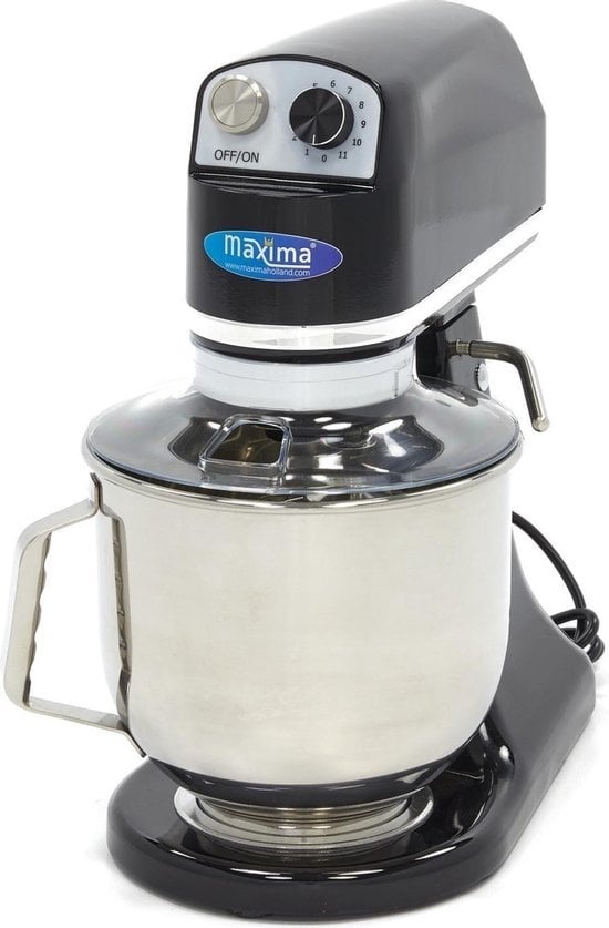 8719632127215 - Planet Mixer 7 L - Bis zu 2 kg Teig - Schwarz - Lebensmittelzubereitung - Planet Mixer