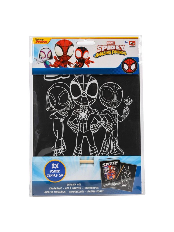 8719668005082 - Spidey Scratch Art 2pcs