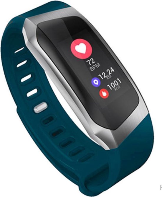 8719689805258 - Fit - Aktivitätstracker - Blau Silber