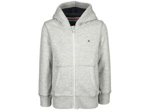 8719702621735 - TOMMY HILFIGER - Sweatjacke BOYS BASIC in grey melange Gr74