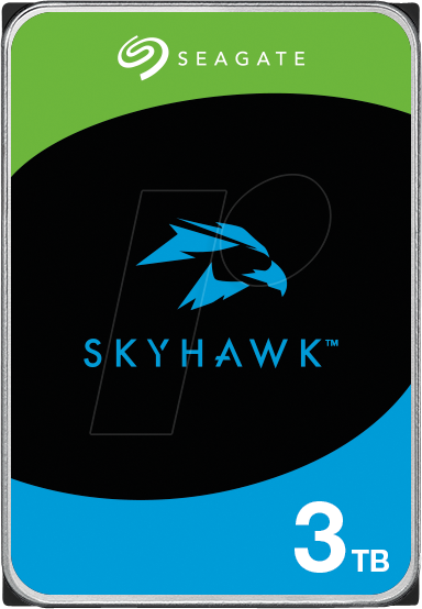 8719706028264 - SkyHawk Surveillance HDD ST3000VX015 - Festplatte - 3 TB - intern - SATA 6Gb s - Puffer 256 MB