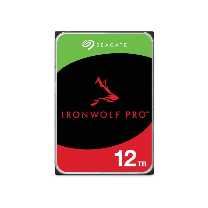 8719706432313 - IronWolf Pro ST12000NT001 - hard drive - 12 TB - SATA 6Gb s ST12000NT001 - Festplatten - 12TB - 35 - 7200 rpm - SATA-600 - cache