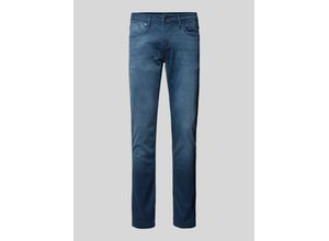 8719734129469 - Slim Fit Jeans mit Label-Detail Modell BLAST