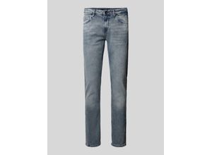 8719734350979 - Slim Fit Jeans mit Label-Detail Modell BLAST